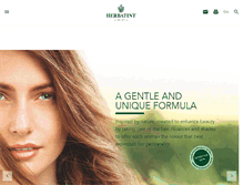 Tablet Screenshot of herbatint.com